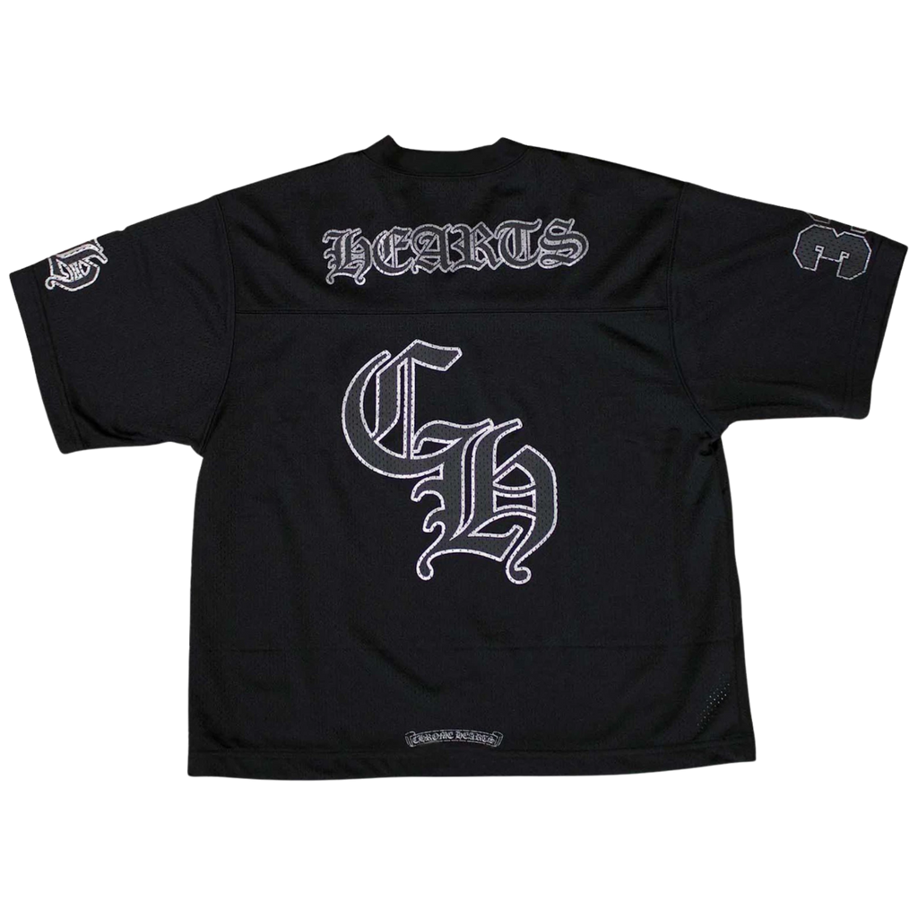 CH Mesh Stadium Football Jersey Black
