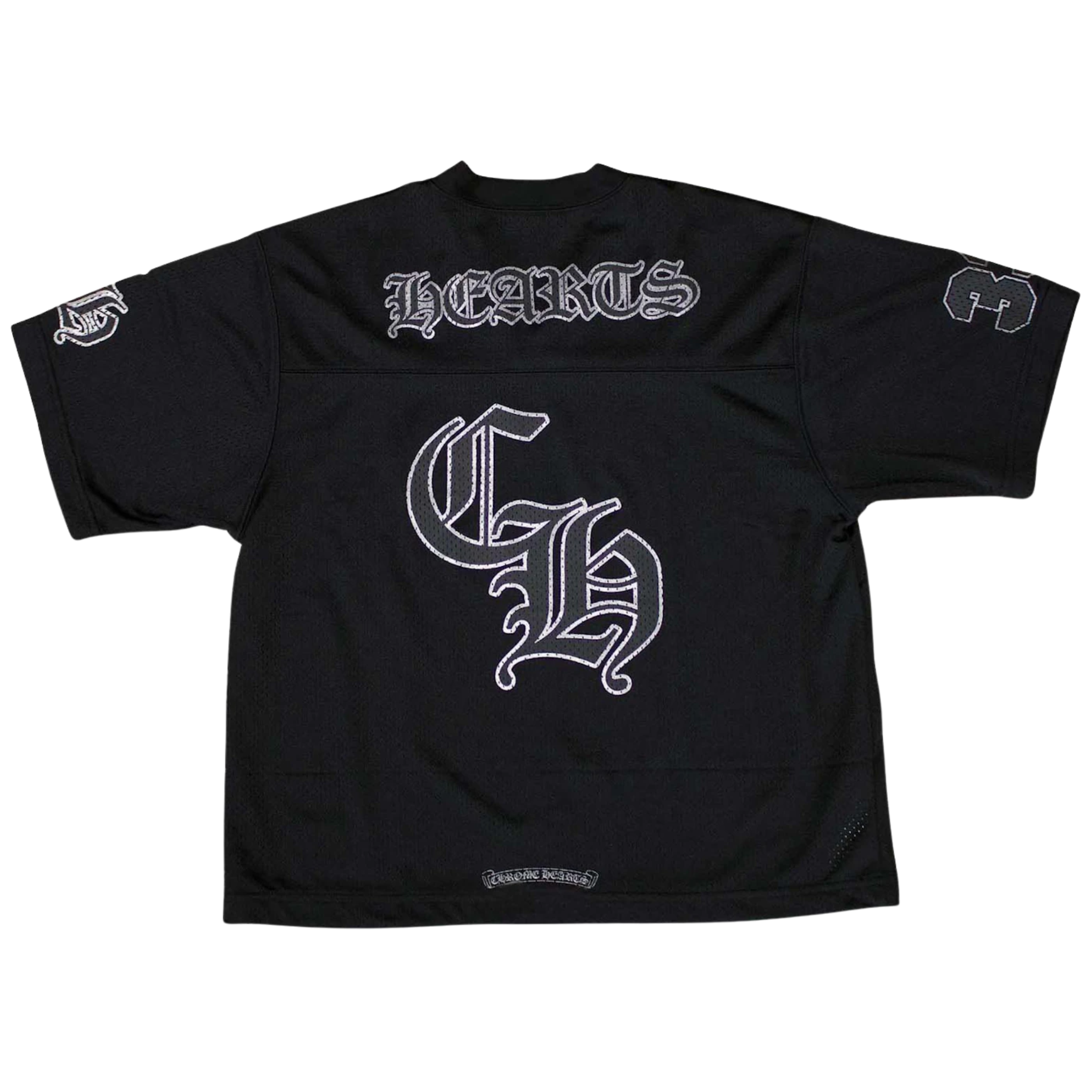CH Mesh Stadium Football Jersey Black