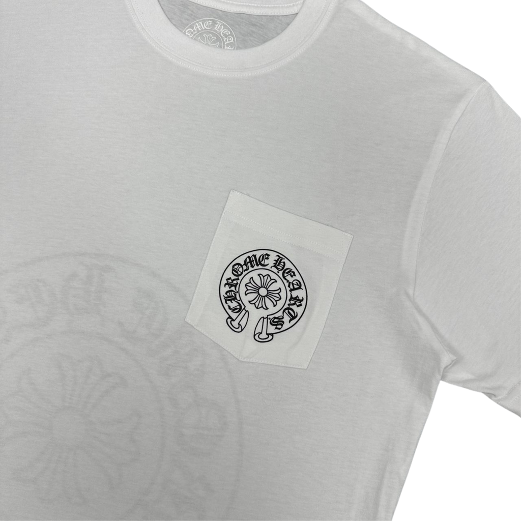 CH Hong Kong Exclusive Horseshoe Logo T-Shirt White