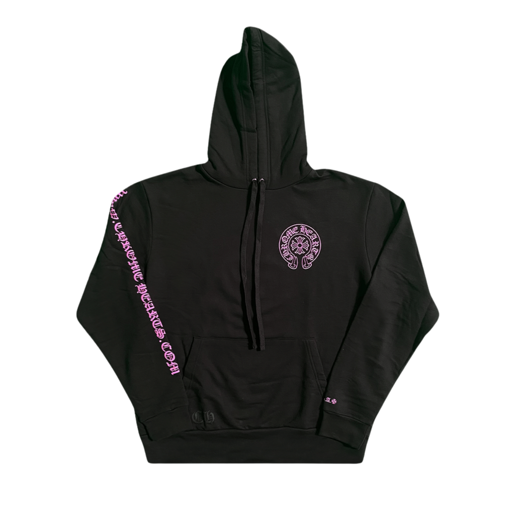 CH Online Exclusive Horse Shoe Hoodie Black/Pink