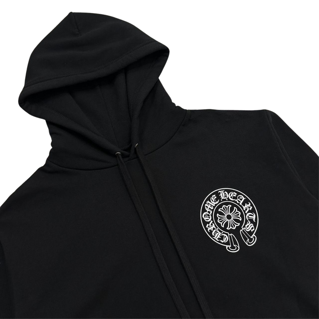CH Miami Exclusive Horseshoe Logo Hoodie Black