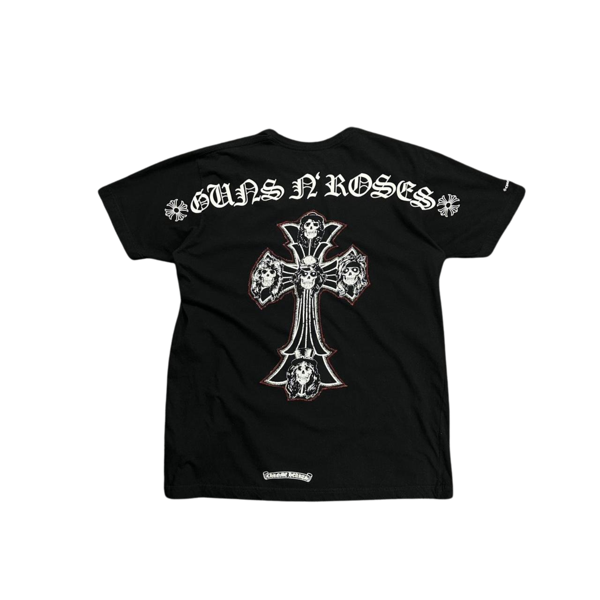 CH Guns N Roses Cross Spread Logo T-Shirt Black