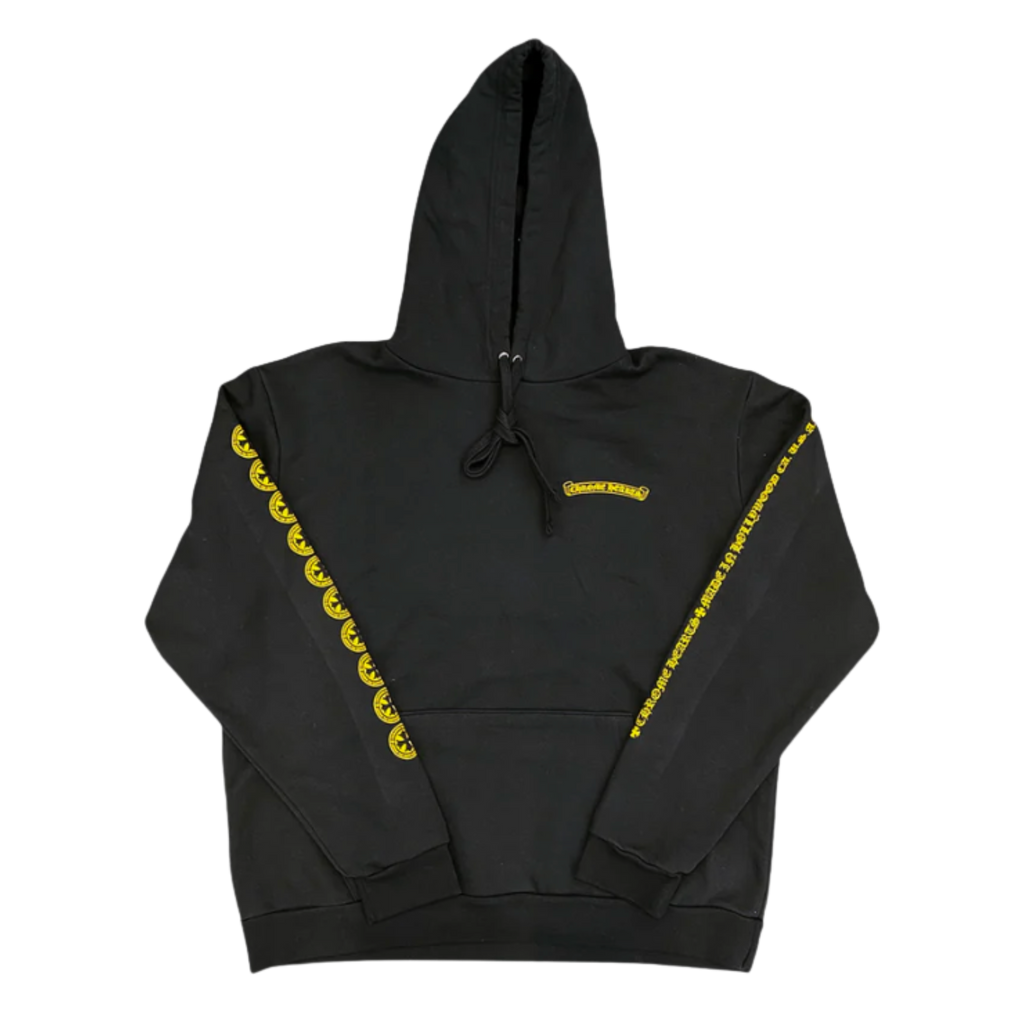 CH Plus Logo Pullover Hoodie Black/Yellow