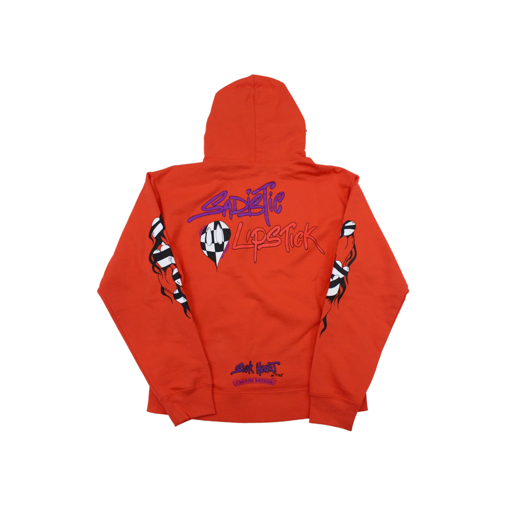 CH Matty Boy Sadistic Lipstick Hoodie Red