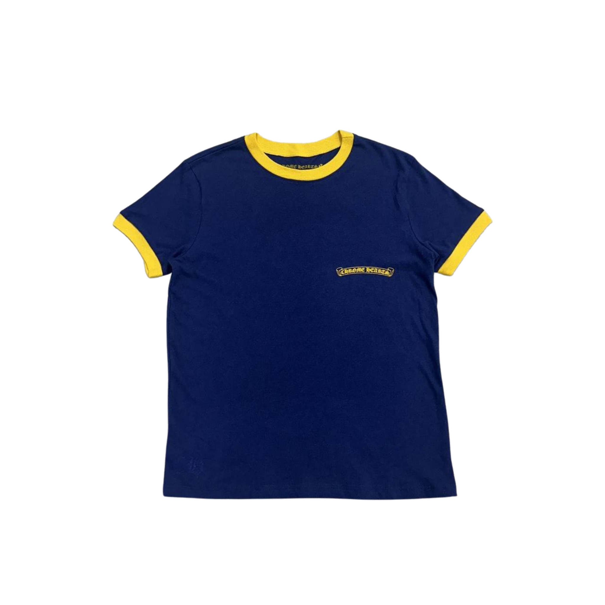 CH Women's Roller Skate T-Shirt Navy Blue Yellow