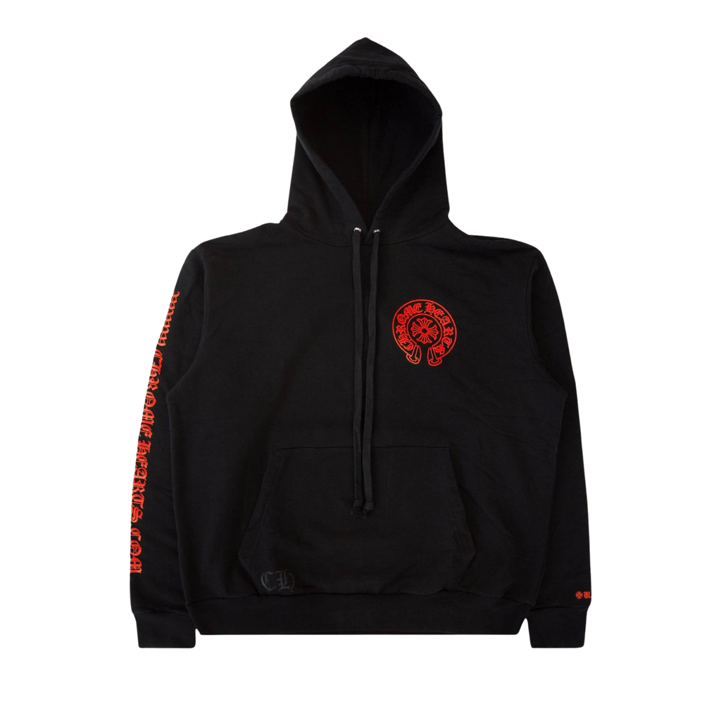 CH Web Exclusive Horse Shoe Hoodie Black/Red