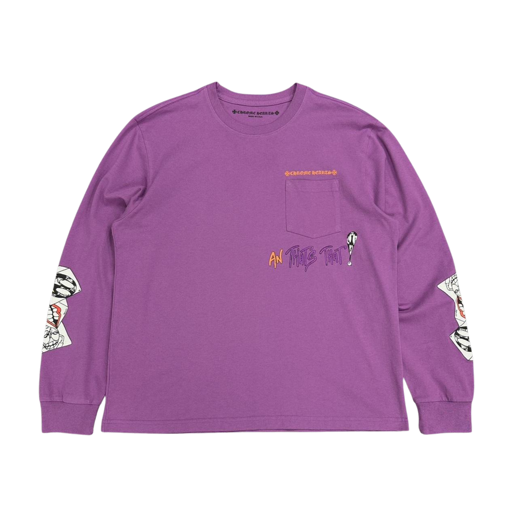 CH Matty Boy That's That Long Sleeve T-Shirt Purple