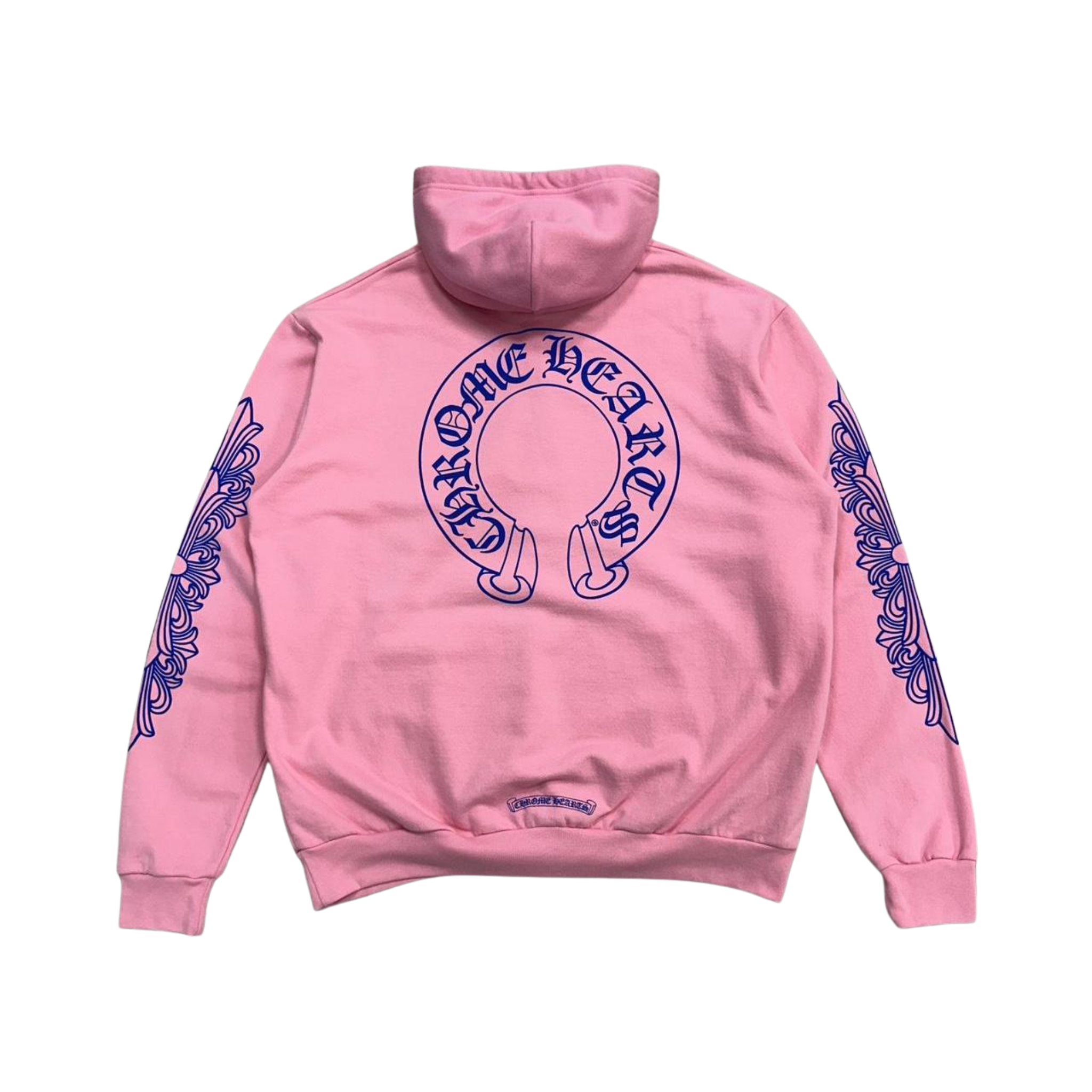 CH Floral Horseshoe Logo Hoodie Pink Blue