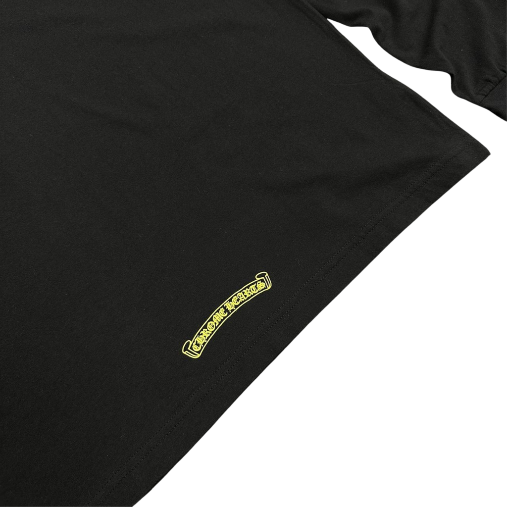 CH Neck Logo Long Sleeve T-Shirt Black
