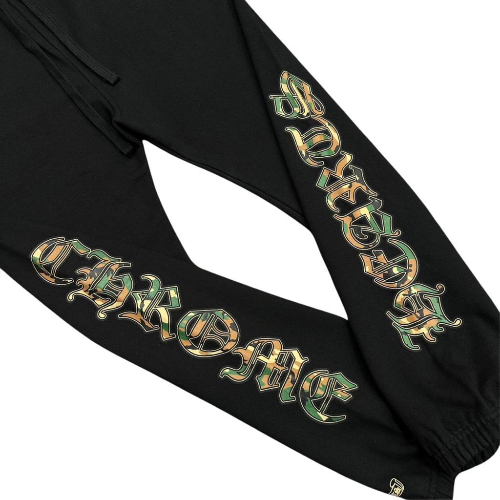 CH Camo Taco Logo Joggers Black