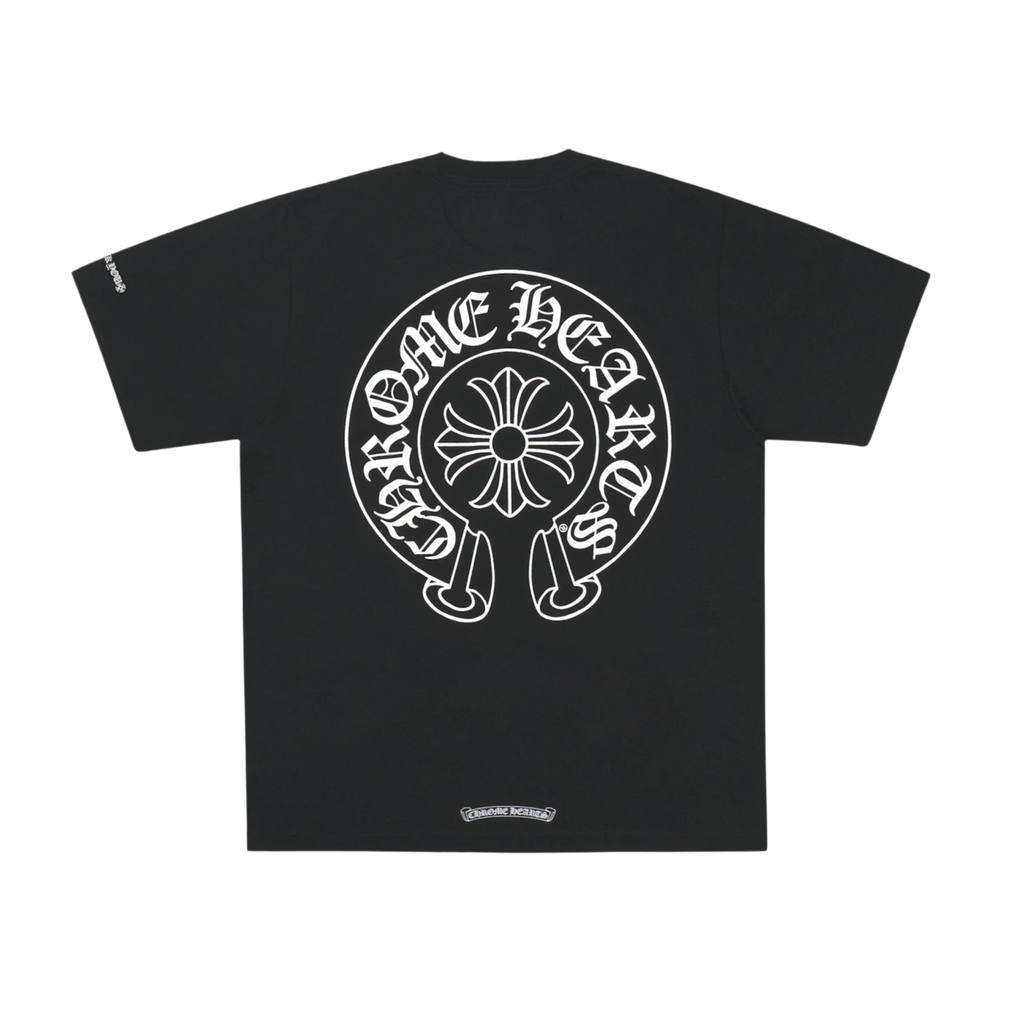 CH Horse Shoe Logo Pocket T-Shirt Black