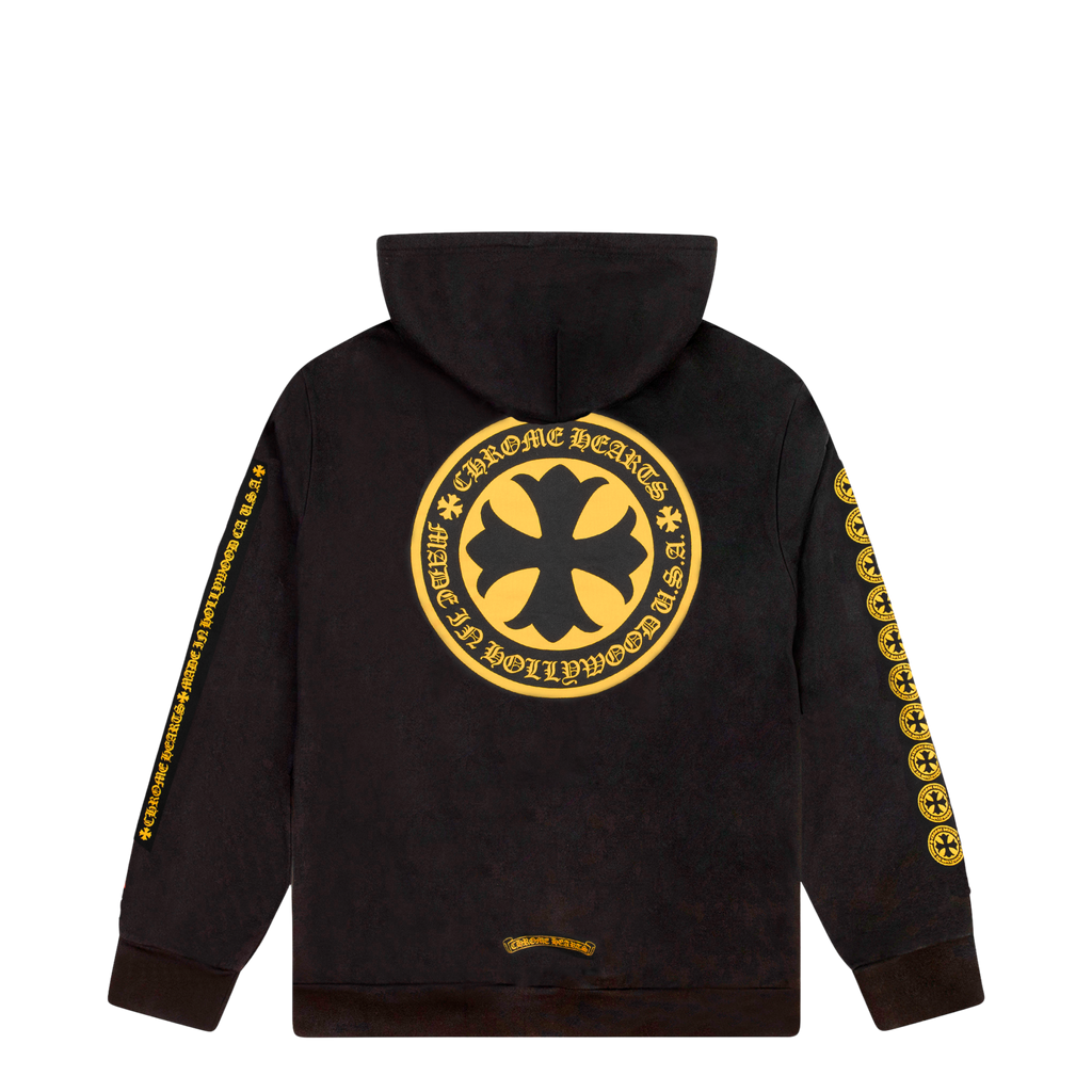 CH Plus Logo Pullover Hoodie Black/Yellow