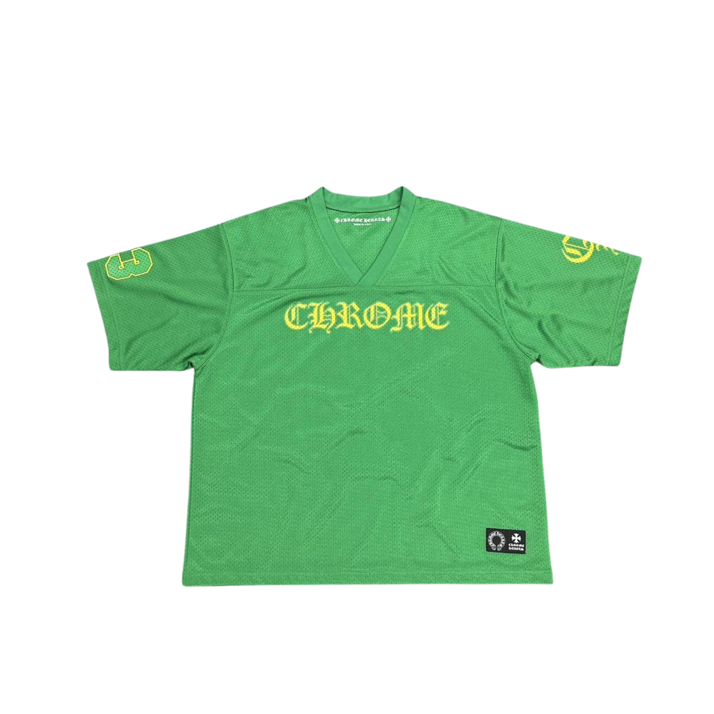 CH Men's Green and Yellow T-shirt