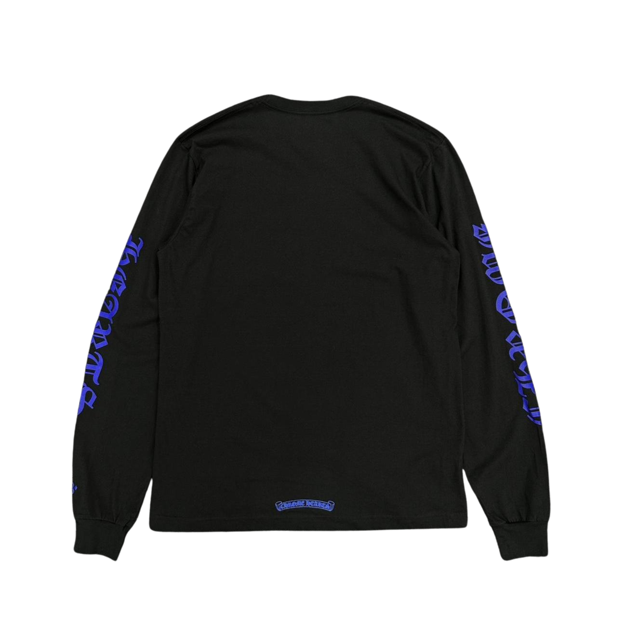 CH 1988 Neck Logo Long Sleeve T-shirt Black/Blue