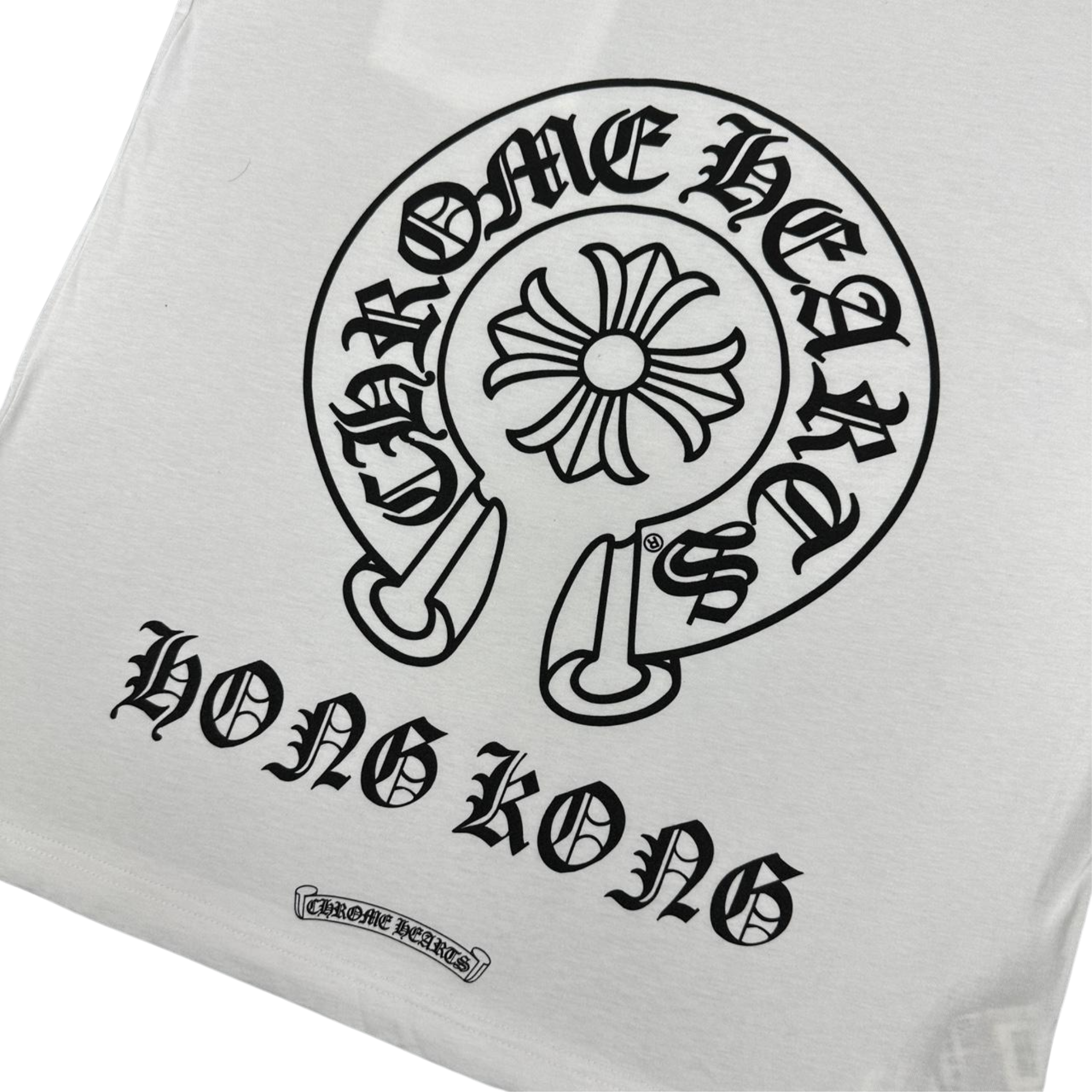 CH Hong Kong Exclusive Horseshoe Logo T-Shirt White