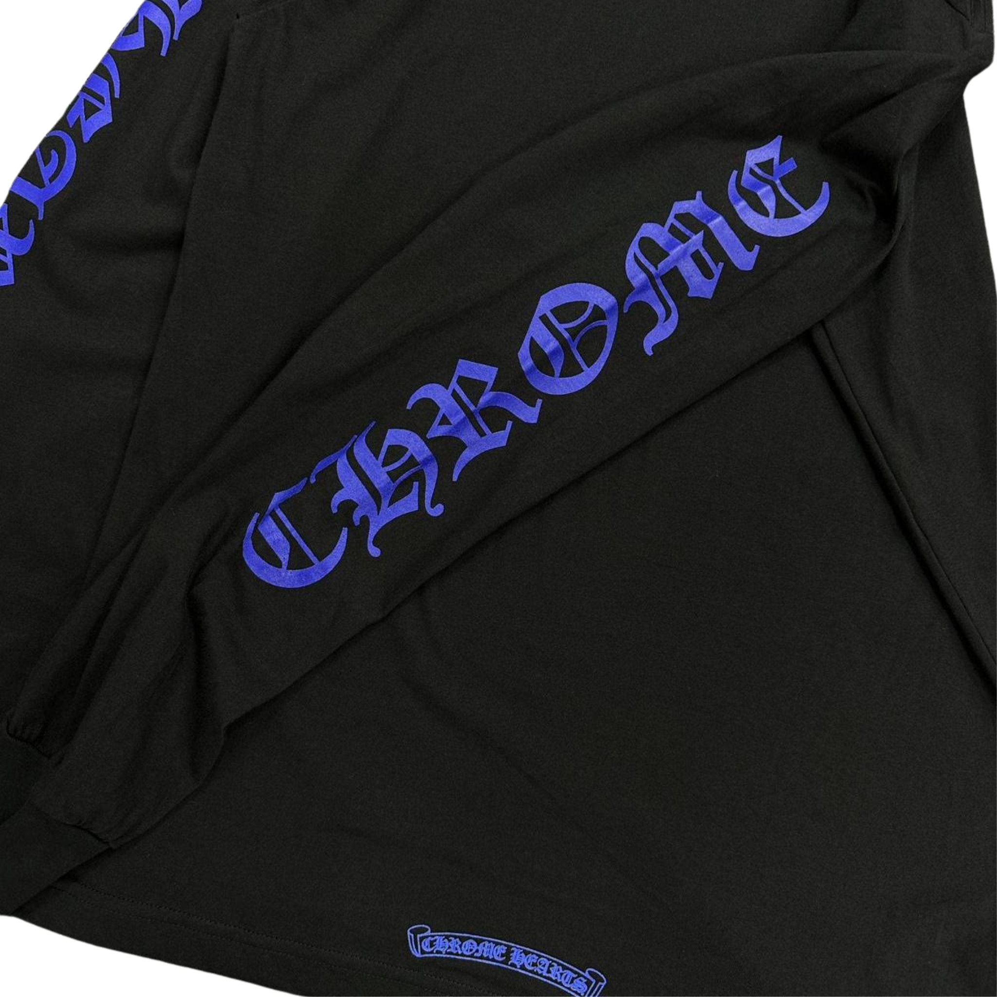 CH 1988 Neck Logo Long Sleeve T-shirt Black/Blue