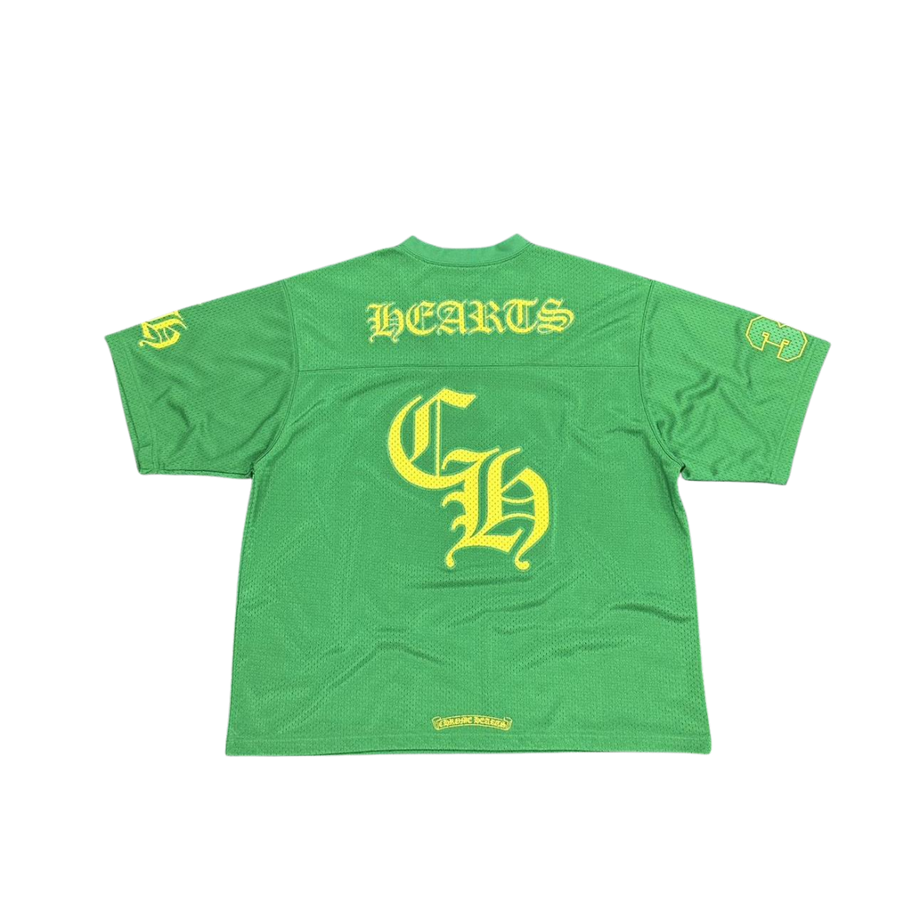 CH Men's Green and Yellow T-shirt