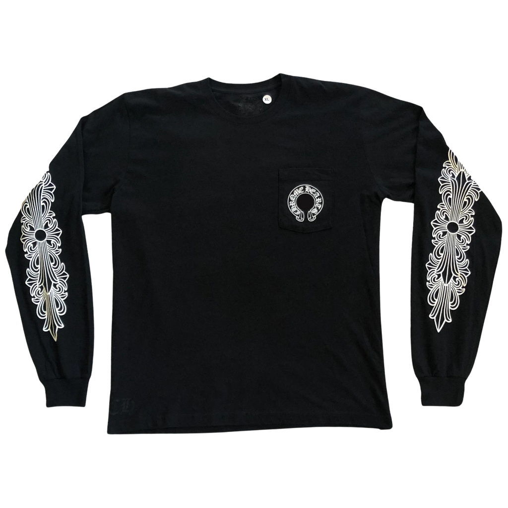 CH Horse Shoe L/S T-shirt Black