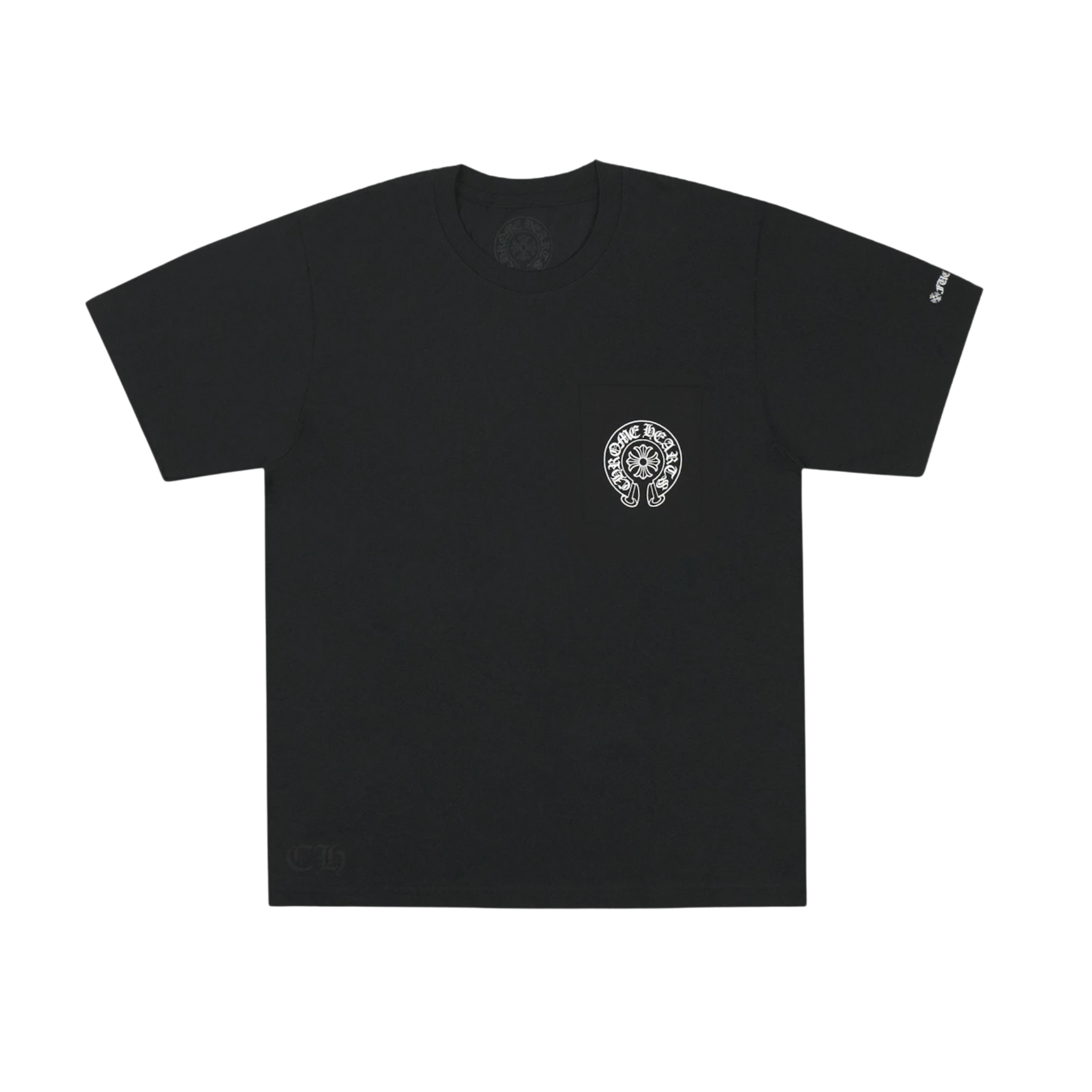 CH Horse Shoe Logo Pocket T-Shirt Black