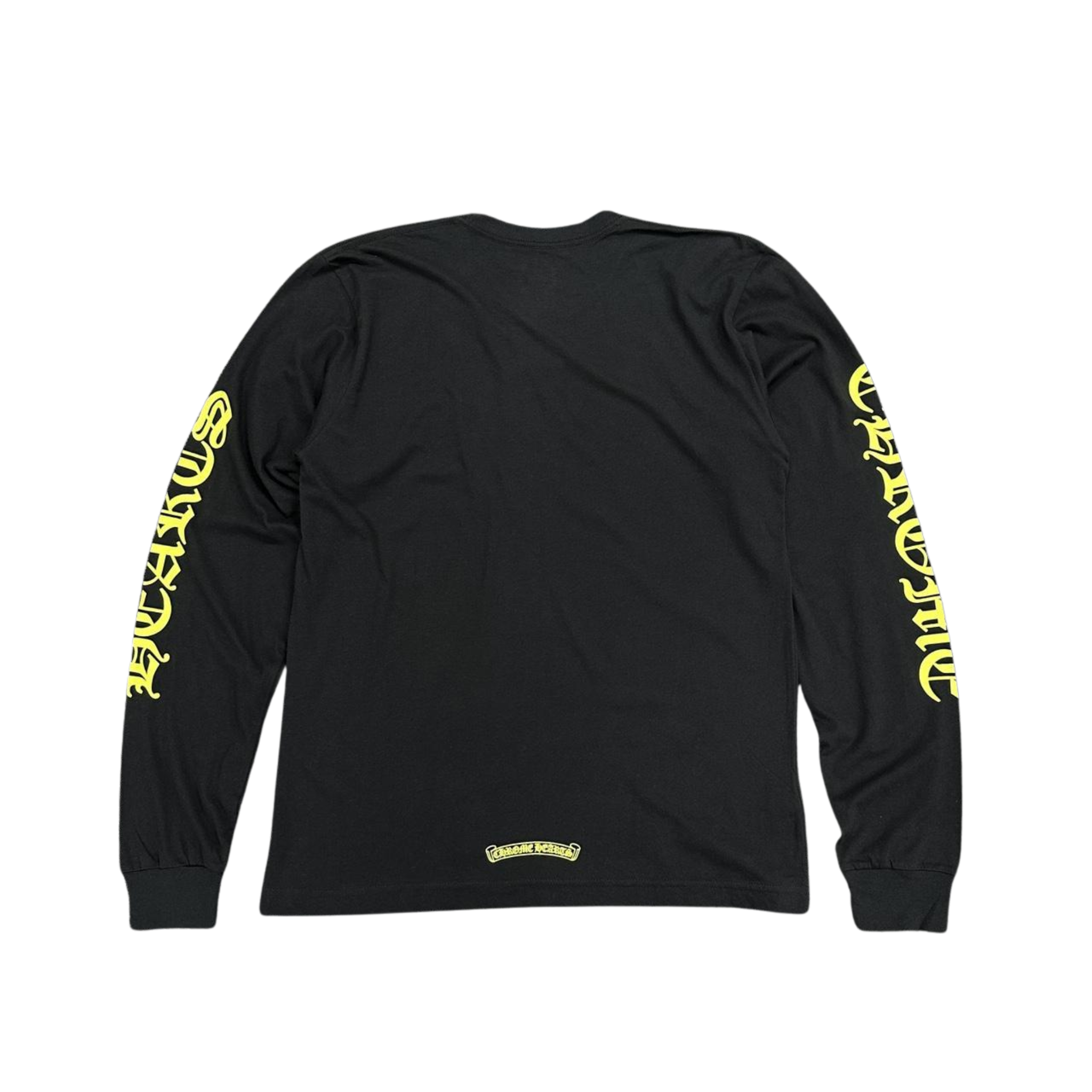 CH Neck Logo Long Sleeve T-Shirt Black