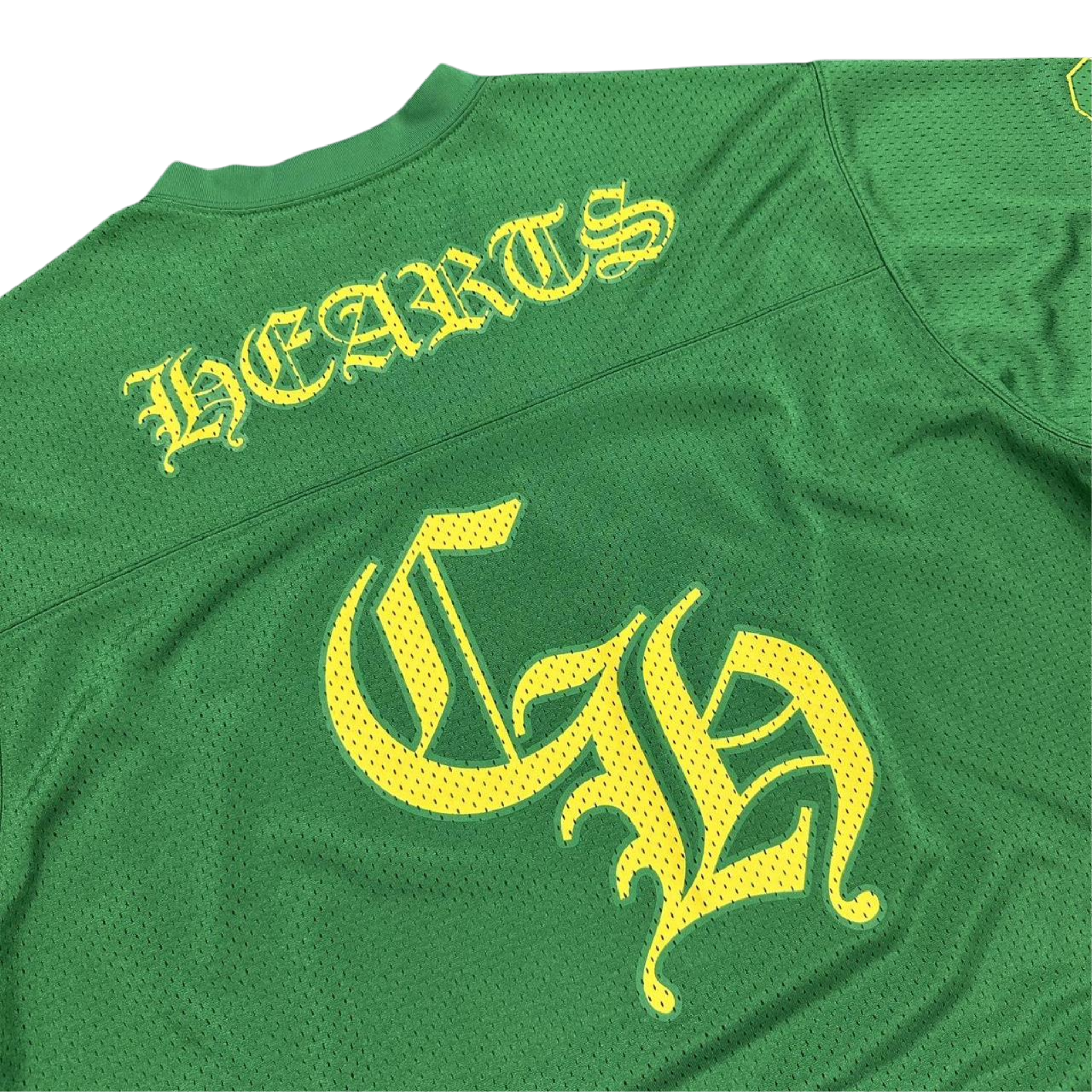 CH Men's Green and Yellow T-shirt