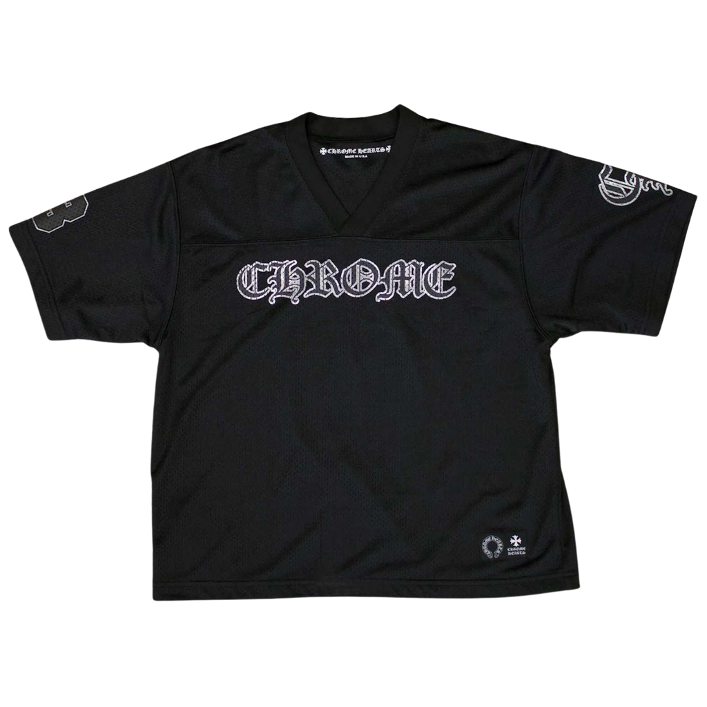 CH Mesh Stadium Football Jersey Black