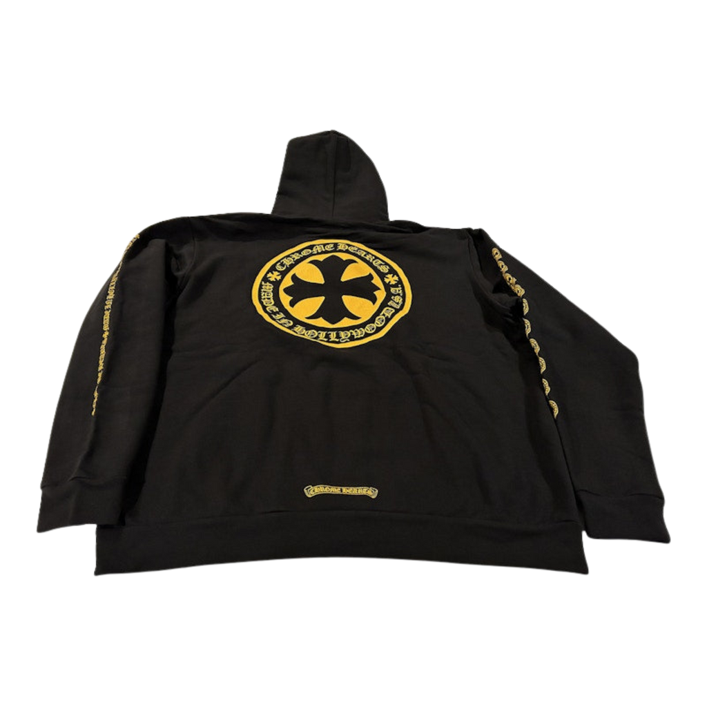 CH Plus Logo Pullover Hoodie Black/Yellow