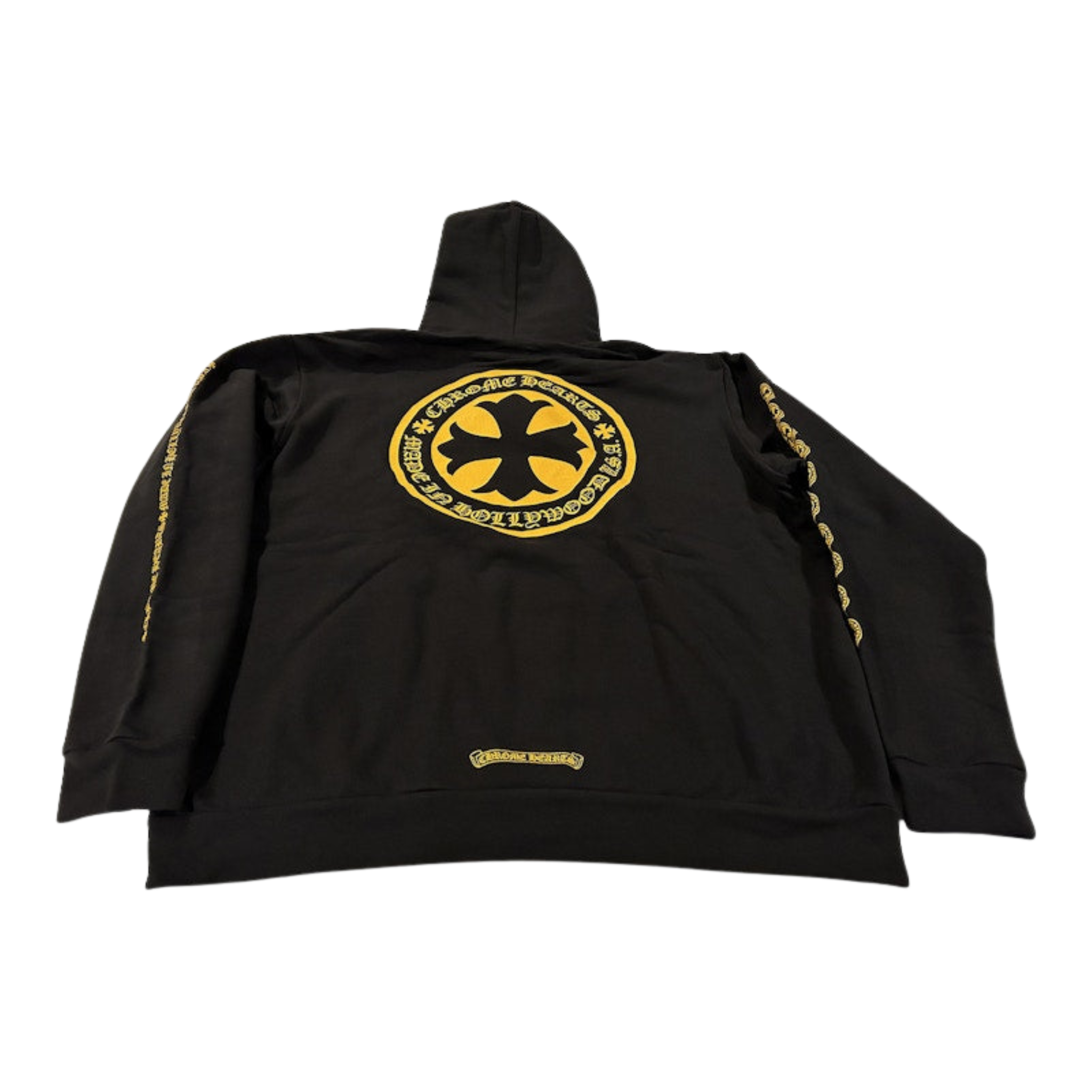 CH Plus Logo Pullover Hoodie Black/Yellow
