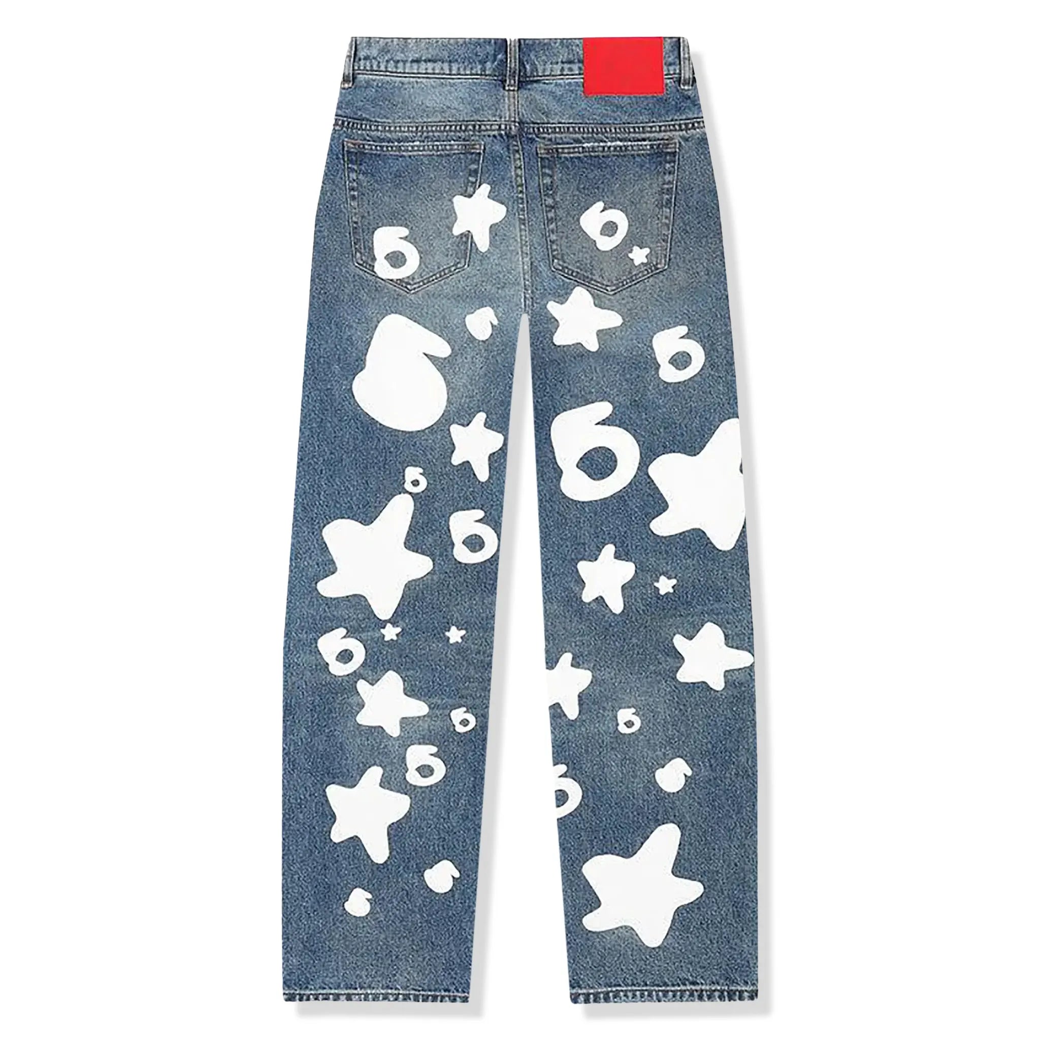 S5R Beluga Light Wash Denim Jeans