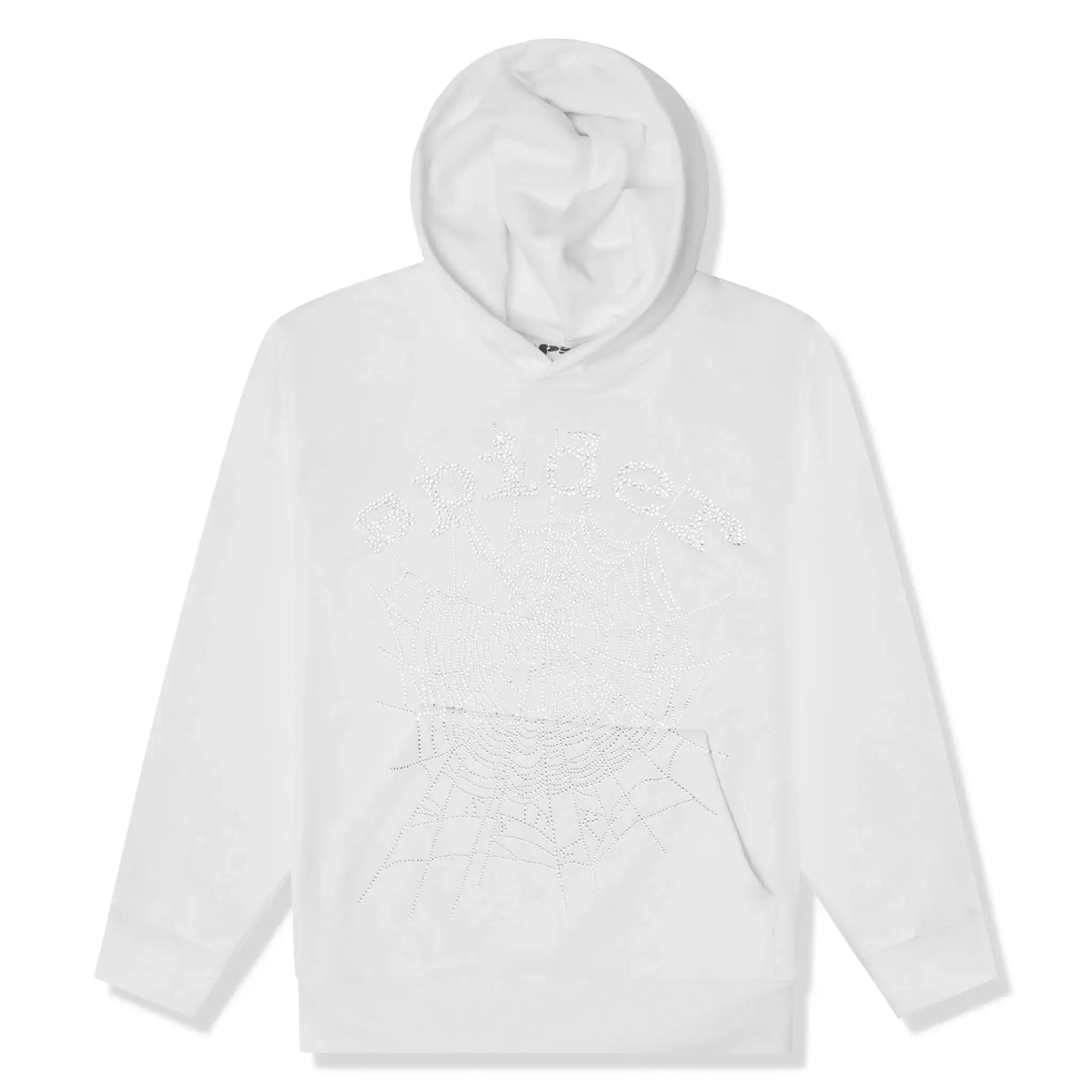 S5R OG Rhinestone Logo White Hoodie