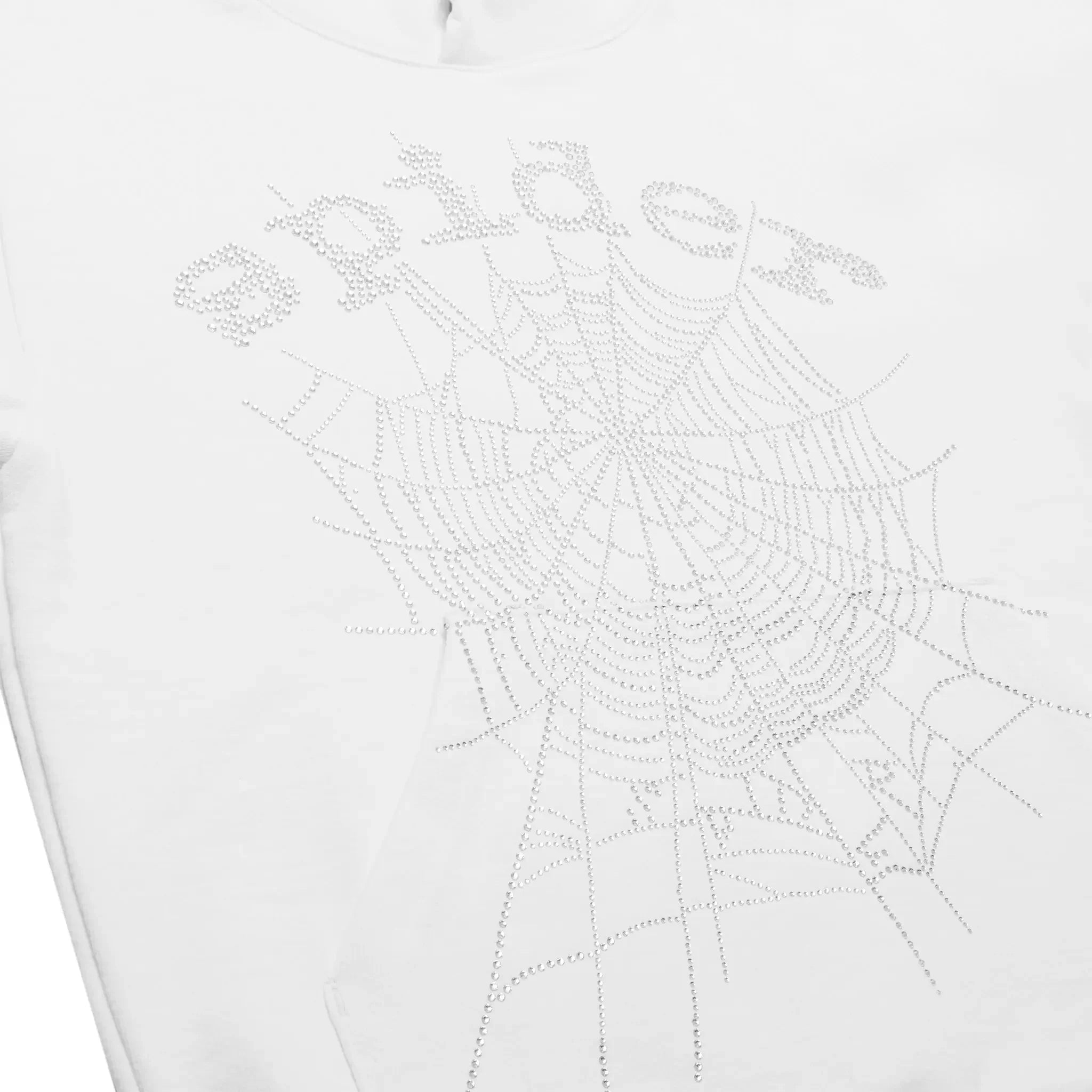 S5R OG Rhinestone Logo White Hoodie